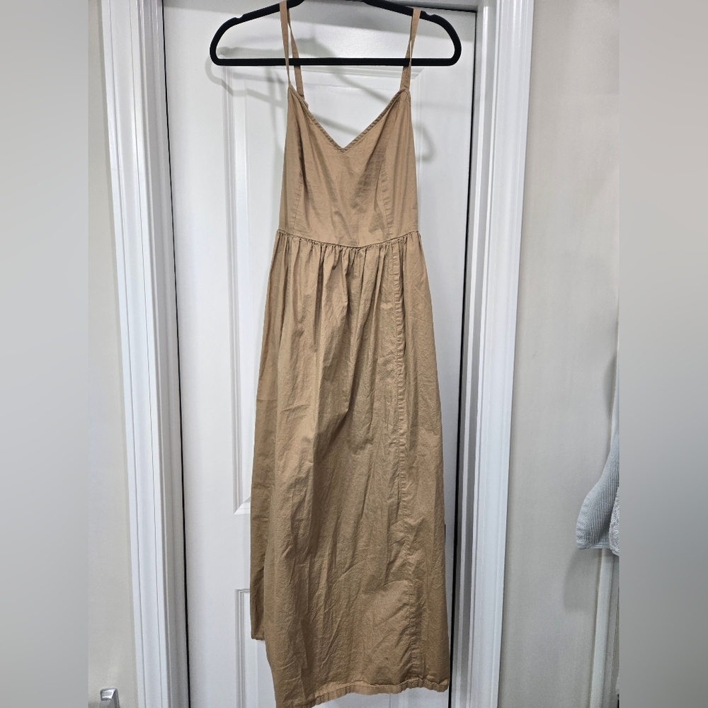 Old Navy Tan Maxi Dress